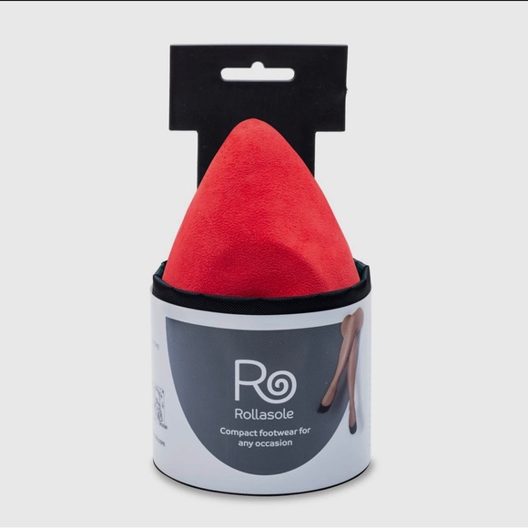 Rollasole Foldable Red Flats - Picture 7 of 9